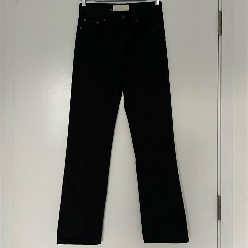 Jeanerica high rise stretch straight leg jeans